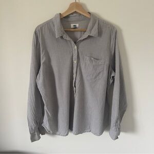 Striped Button Down Shirt